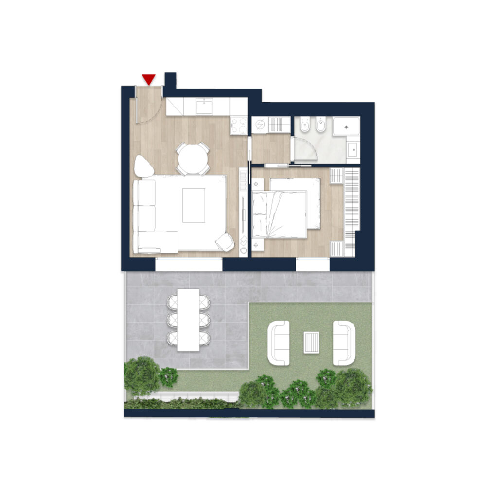 Bilocale mq.71, 483.000 €