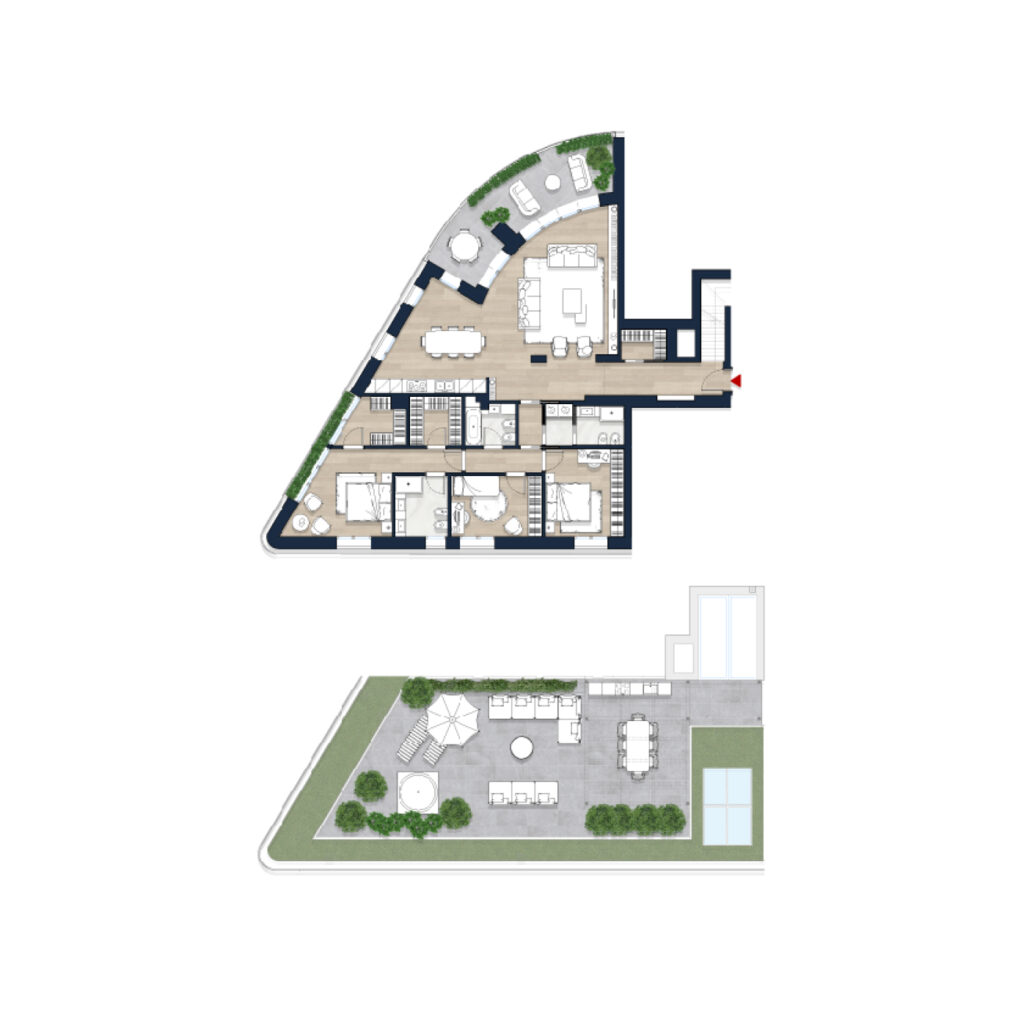 Quadrilocale mq.258, 2.264.000 €